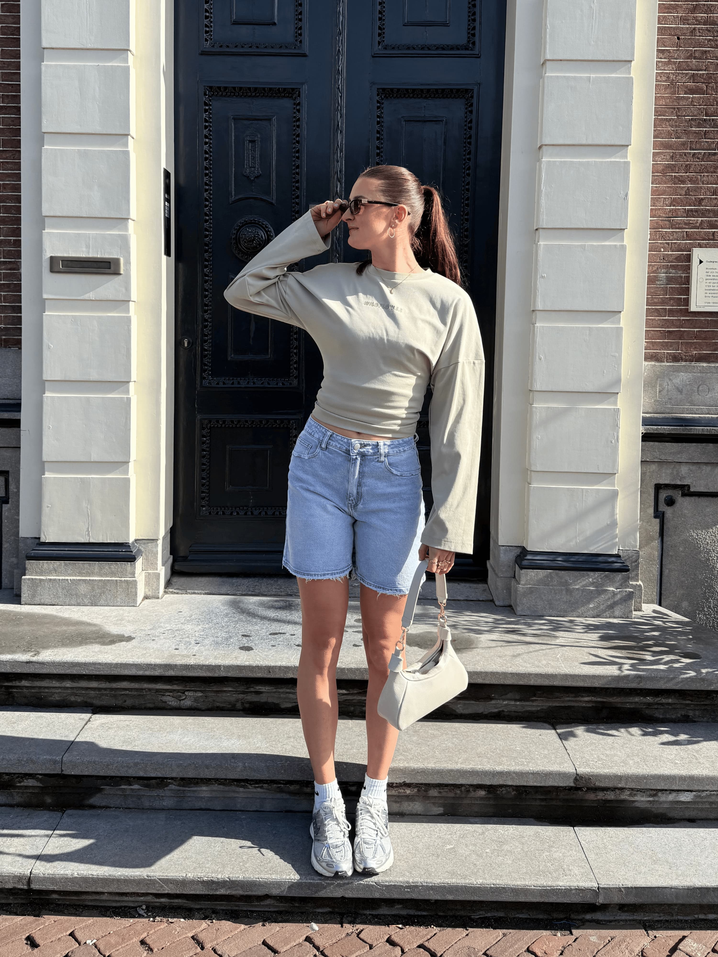 Riva | Denim Short | Lichtblauw | Tall - Image 6