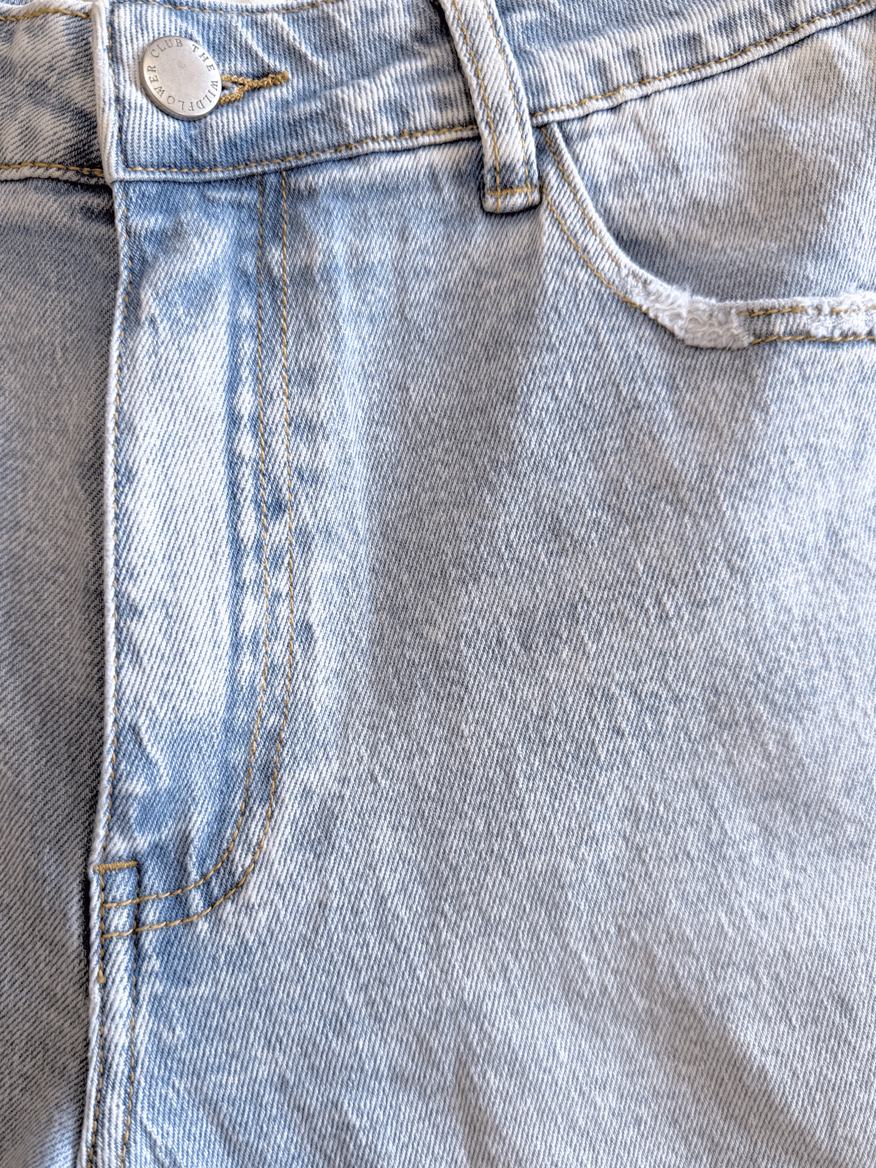 Riva | Denim Short | Lichtblauw | Tall - Image 9