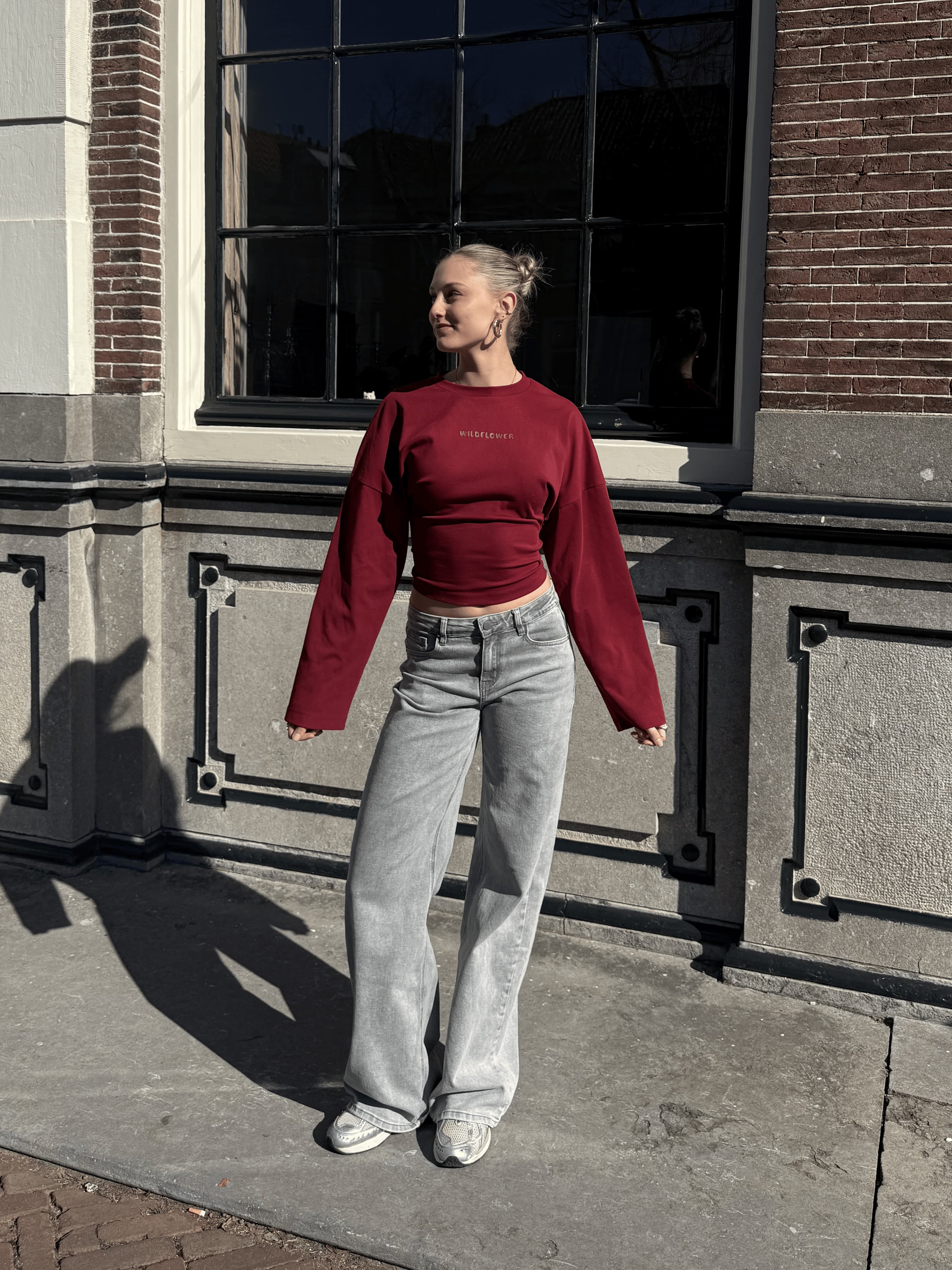 Sanna Tee | Rood | Tall - Image 8