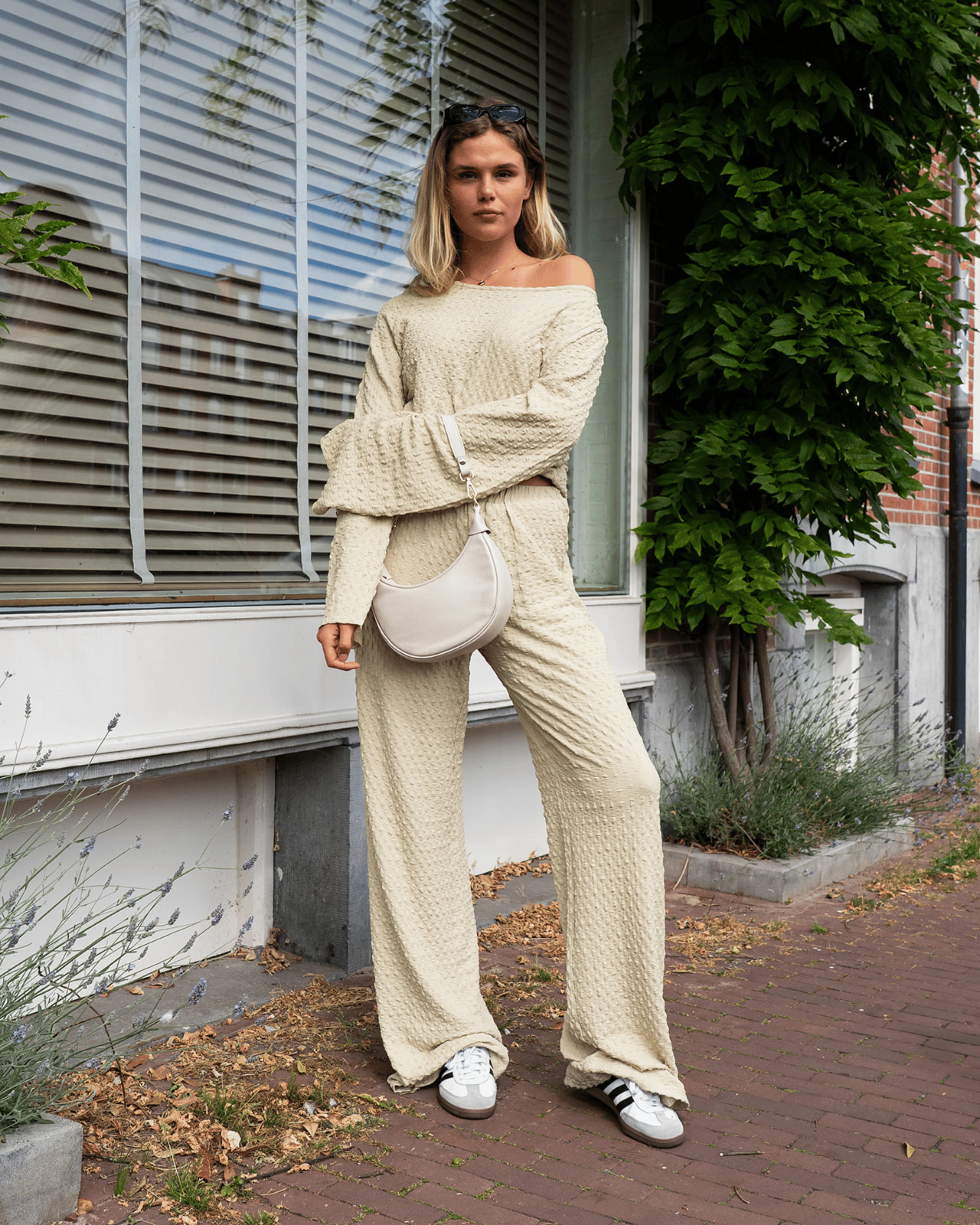 Tas Kyra | Half moon | Beige - Image 3