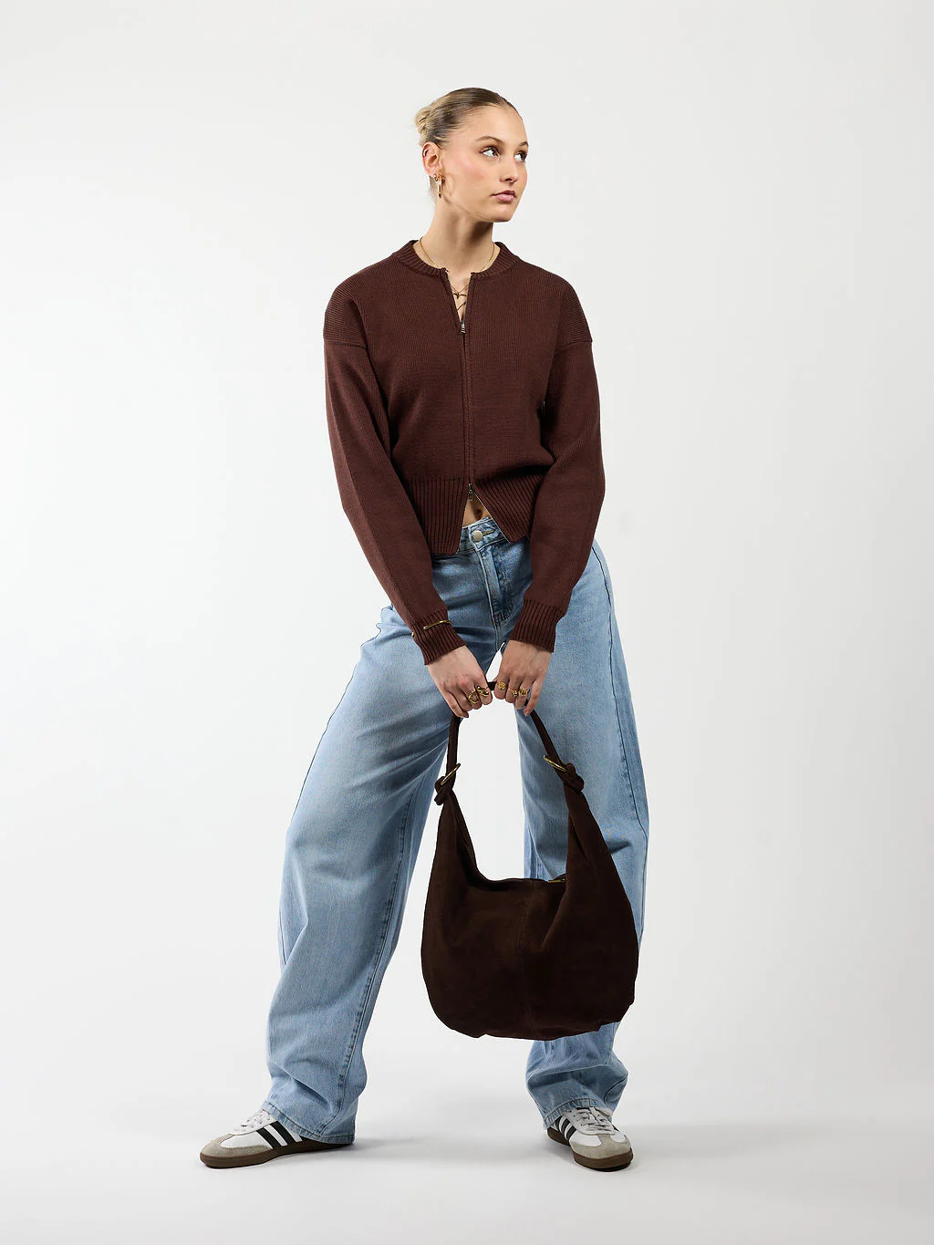 Tas Suez | Suede | Donkerbruin - Image 4