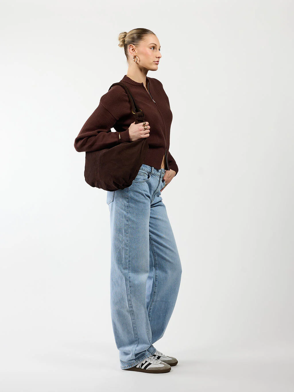 Tas Suez | Suede | Donkerbruin - Image 5