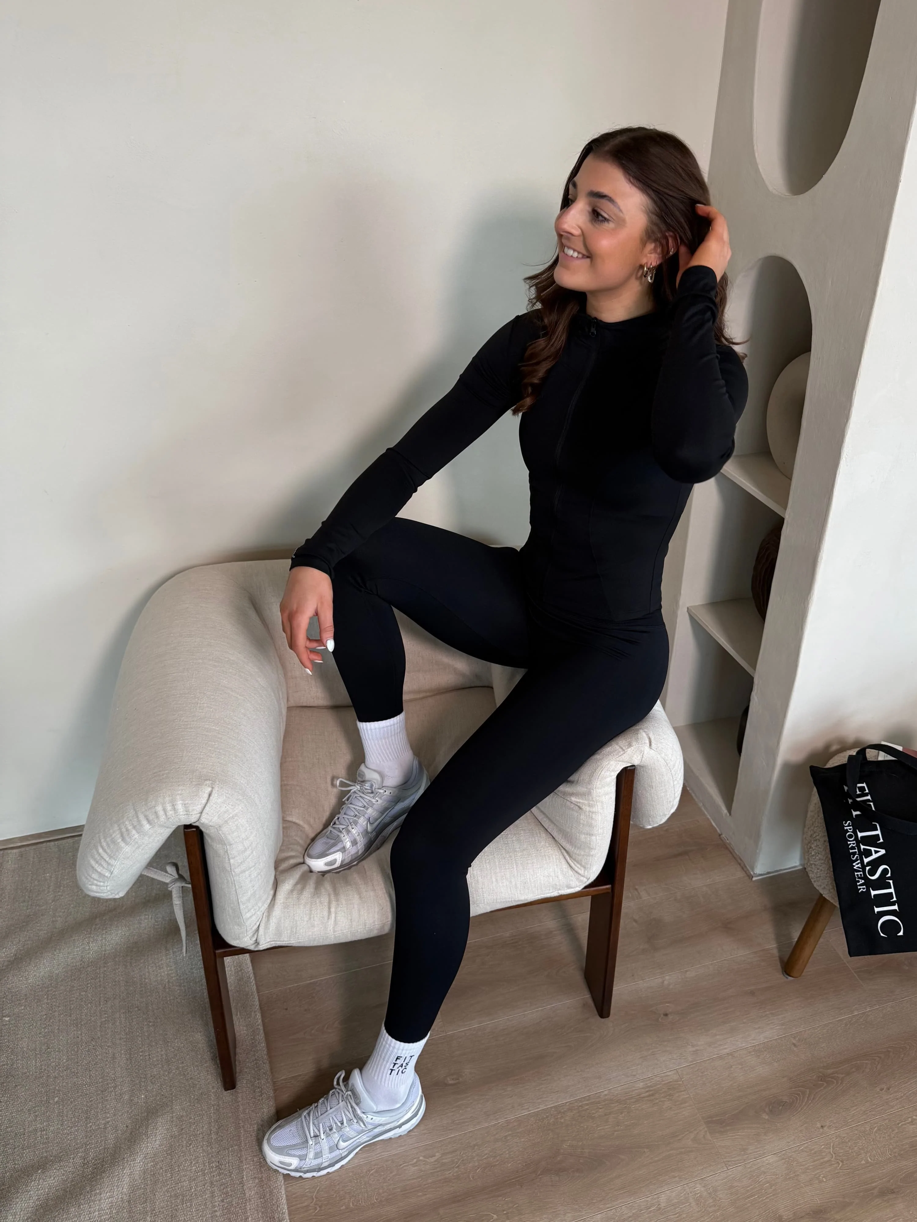 Zip Vest | Sport | Zwart | Tall - Image 7